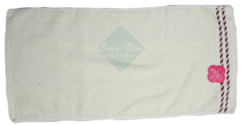 China EverBen Custom thin cotton towels face towels supplier